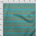 thumbnail image 2 of oneOone Cotton Flex Fabric Ethnic Block Print Sewing Fabric BTY 40 Inch Wide, 2 of 4