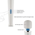 thumbnail image 5 of Jinsinto Authentic Magic Wand Massager Rechargeable HV-270 – Cordless Multi-Function Variable-Speed with Soft Silicone Head and Ultra-Powerful Motor for Deep, Rumbling, Muscle Relaxing, 5 of 5