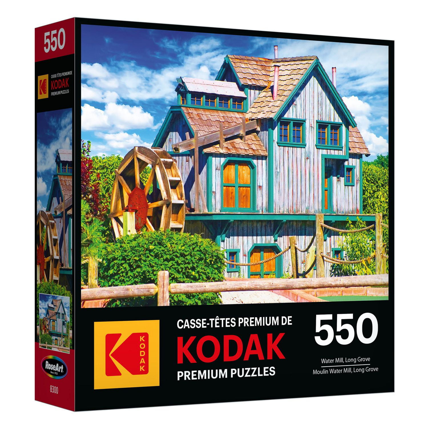 Casse-tête Kodak de 550 pièces - Water Mill, Long Grove