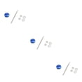 thumbnail image 2 of Ruiboury Lightweight Hood Lock For Car Modification Security Sleek Affordable blue DP17-25 3Set, 2 of 6