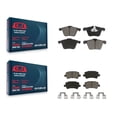 thumbnail image 1 of CMX Front Rear Ceramic Brake Pads Kit for Car Volvo XC70 S60 V60 S80 Cross Country V70 KCX-100361, 1 of 9