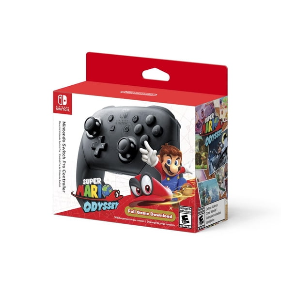 Nintendo Switch™ Pro Controller + Super Mario Odyssey (Nintendo Switch)