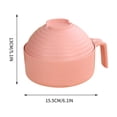 thumbnail image 3 of Yhmxh Kitchen Gadgets Kitchen Utensils Microwave Ramen Bowl Straw Tableware Students Large Capacity Noodle Bowl Set Home Office Workers Dormitory Convenient Noodle Bowl Spoon Lunch Box bowl bowl, 3 of 9