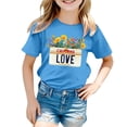 thumbnail image 4 of Pyjama Court pour Filles Taille 8 Enfants la R.I.P Décontracté Imprimé T-Shirt à Manches Courtes, 4 of 4