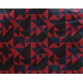 thumbnail image 5 of oneOone Georgette Viscose Fabric Triangle Geometric Decor Fabric Printed BTY 42 Inch Wide, 5 of 5