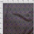 thumbnail image 2 of oneOone Georgette Viscose Fabric Leaves & Floral Block Fabric Prints By Yard 42 Inch Wide, 2 of 4