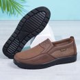 thumbnail image 3 of Mens Mesh Wide Width Slip on Loafers Walking Driving Shoes Breathable Casual Non Slip Work Sneakers Fall, 3 of 4