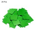 thumbnail image 3 of Unique Bargains House Shape Blank Tags Metal Stamping Tag Blank Dog ID Tags, Green Engraving Tags, 25 Pack, 3 of 7