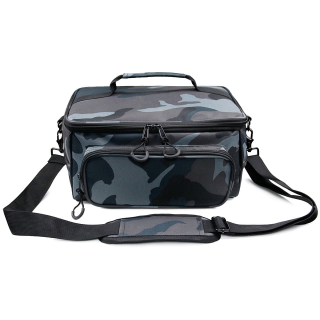 Sac pour Accessoires de Pêche Boîte d'Appâts de Pêche Extérieure Lignes Organisateur Rangement