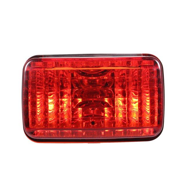 Mistaha Red Brake Light Tail Lamp for Yamaha Banshee Blaster 2002-2006 - Compact Design with Easy Installation