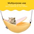 thumbnail image 2 of Lit pour Hamster, Lit Portable en Velours pour Animaux de Compagnie, pour Extérieur Intérieur, 2 of 8