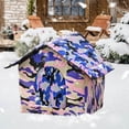 thumbnail image 3 of Portable Outdoor Cat Bed with Removable Cushion for Small Indoor and Outdoor Use, 3 of 3