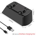 thumbnail image 3 of VONKY Replacement for PS4 Controller Charger Dock USB Fast Charging Stand Gamepad Charging Station, 3 of 4