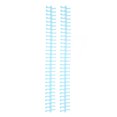 thumbnail image 2 of Cergrey Peigne de Reliure PP, Transparent Bleu Clair, 10 Unités, 2 of 8