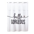 thumbnail image 3 of Rideau de douche 3 en 1 Hello Gorgeous de marque Hookless®, 3 of 3
