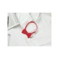 thumbnail image 4 of INSPIRE CHIC Men's Pre-Tied Bow Ties Adjustable Strap Solid Color Knitted Bowtie Red, 4 of 5