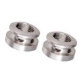 thumbnail image 2 of serony 2 Pcs Bouton de Verrouillage de Sangle de Guitare Cric Fileté pour Pièces de Guitare Argent, 2 of 9