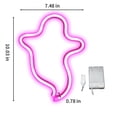 thumbnail image 3 of LSLJS LED Halloween Specter Neon Shape Lights, Suitable for All Kinds Of Festivals, Parties, Interior Decoration, Wall Decoration, Window Decoration Bar Bedroom Room, Decorative Lights, 3 of 6