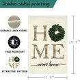 thumbnail image 2 of Garden Flag Spring Garden Flag Spring Flag Yard Flag Seasonal Garden Flags Small Flags Spring Yard Flags Double Sided Porch Flag Welcome Lawn Flags Burlap, 11.8X 17.7 Inch, Home, 2 of 7