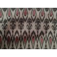 thumbnail image 4 of oneOone Tissu Popeline de Coton Imprimé Ikat Ogee 56 Pouces de Large, 4 of 4