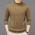 thumbnail image 1 of TIMIFIS Mens Mock Turtle Neck Sweater Long Sleeve Half Neck Pullover Thick Thermal Casual High Neck Undershirt Tops, 1 of 5