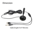 thumbnail image 4 of 1280 Miles Ranges Antenna TV Digital Skywire* 4K Antena Digital Indoor 1080P HD, 4 of 15