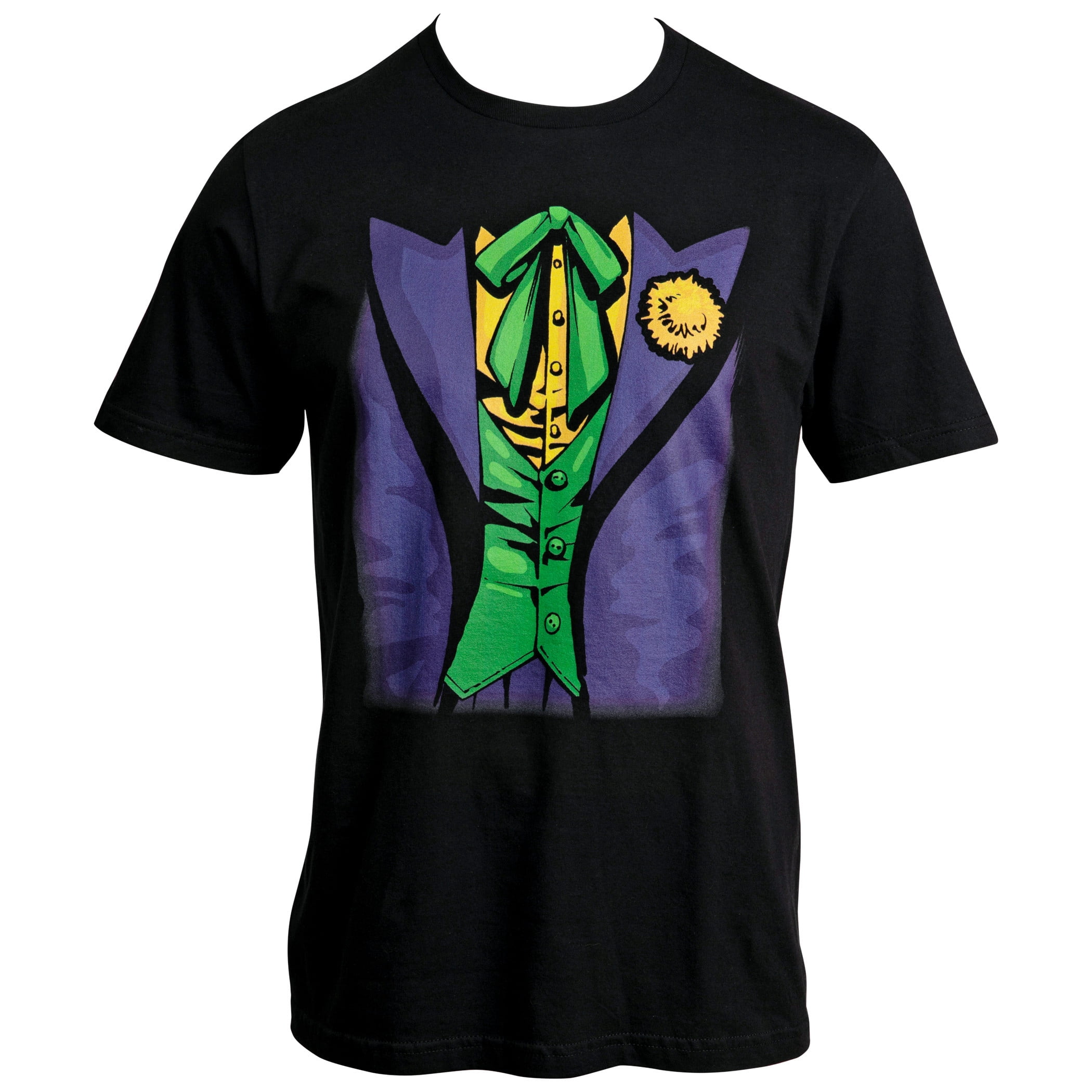 DC Comics Batman The Joker T-Shirt au Design de Costume-2Xlarge