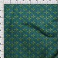 thumbnail image 3 of oneOone Polyester Lycra Fabric Floral Block Print Fabric BTY 56 Inch Wide, 3 of 4