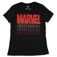 thumbnail image 1 of Marvel T-Shirt en Coton à Manches Courtes avec Logo en Script Superposé Coloré pour Junior Comics TP, 1 of 1