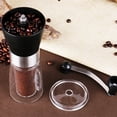thumbnail image 3 of Manual Coffee Grinder, Hand Coffee Grinder with Ceramic Burr, Adjustable Coarse Medium Fine Settings, Compact Portable Hand Operated Coffee Bean Mill for Home, Office, Camping, 3 of 6