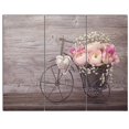 thumbnail image 3 of Design Art - Fleurs de Renoncule dans un Vase de Vélo, 3 of 4