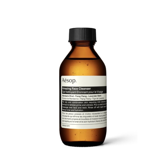 Aesop Amazing Face Cleanser / Non Desséchant, Enrichi de Zeste de Mandarine Purifiante / Nettoie la Peau de l'Huile et de la Crasse / 3,3 oz