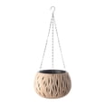 thumbnail image 1 of Xingzhi Decorative And Functional Outdoor Planter For Plants And Inner Liner Is Easy Light coffee color trumpet, 1 of 6