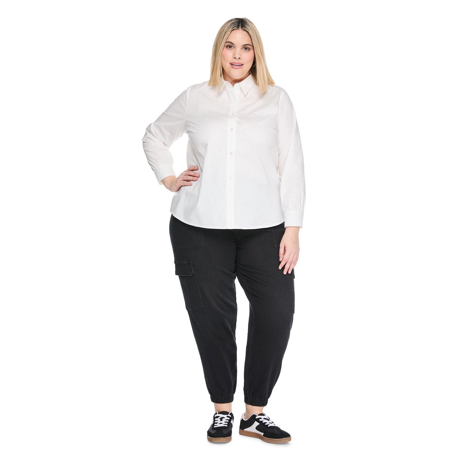 Chemisier en popeline Lane Bryant Plus pour femmes