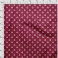 thumbnail image 3 of oneOone Organic Cotton Poplin Twill Fabric Floral Block Print Sewing Fabric BTY 42 Inch Wide, 3 of 4
