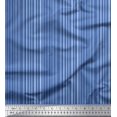 thumbnail image 1 of Soimoi Georgette Viscose Fabric Vertical Stripe Print Fabric by The Yard 42 Inch Wide, 1 of 5