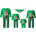 thumbnail image 1 of Family Christmas Pajamas Matching Sets  Matching Pjs for Adults Kid Baby Dog Holiday  Family Sleepwear Set, 1 of 6