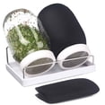 thumbnail image 4 of Sprouting Jar Kit, Wide Mouth Sprouting Lids with Stainless Steel Mesh, 32 Oz Germination Set with Stand and Tray, Complete Seed Sprouter for Home Kitchen Countertop, 4 of 4