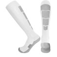 thumbnail image 1 of Elite Athletic Compression Socks - Over The Calf | Perfect for Soccer, Football, Baseball, Basketball, Hockey - All Sports Performance (White - Small), 1 of 2