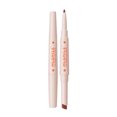 thumbnail image 2 of Dvkptbk Rouge à Lèvres Stylo Maquillage Double Tête Stylo Rouge à Lèvres Imperméable Contour de Maquillage Deux en Couleur Rouge Ligne de Lèvres Stylo, 2 of 3