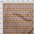 thumbnail image 2 of oneOone Cotton Silk Fabric Ethnic Ikat Printed Fabric 1 Yard 42 Inch Wide, 2 of 4