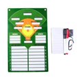 thumbnail image 1 of Almencla Tableau de Coaching de Baseball Accessoires de Baseball Aide à l'Entraînement Clipboard de Baseball, 1 of 8