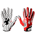 thumbnail image 1 of WHEANG Gants Jeunesse Gants de Football Prise en Silicone Rouge/blanc Taille P/M/G m Rouge, 1 of 5