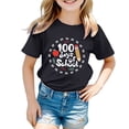 thumbnail image 4 of TZEWGL T-Shirts pour Enfants Imprimé Dessin Animé Col Rond Ample Manches Courtes Vêtements pour Filles Garçons Taille 3-4T, 4 of 4