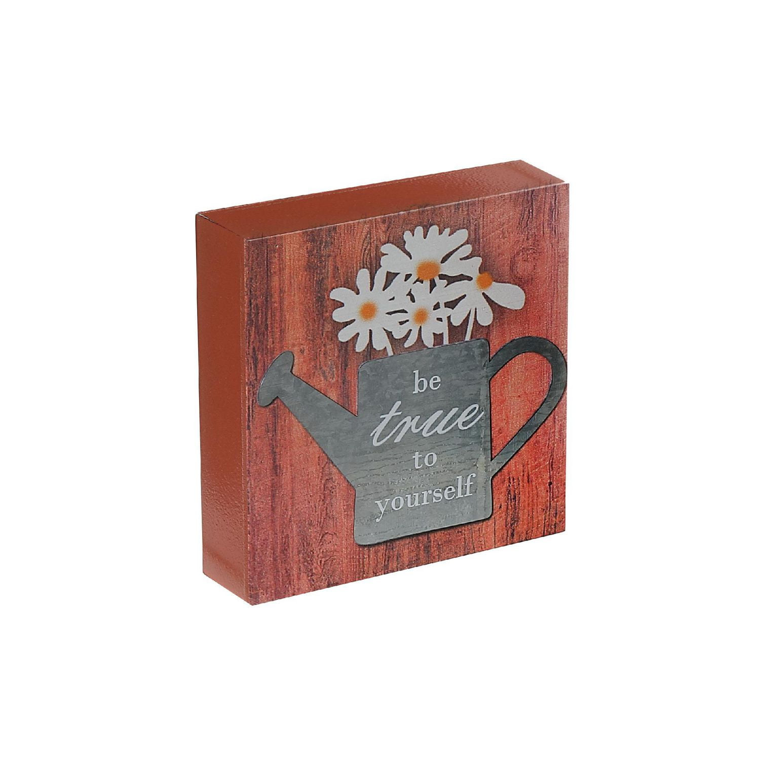 IH Casa Decor Wood Block Avec L'Arrosage Galvanisé Peut Être Fidèle À Vous-Même