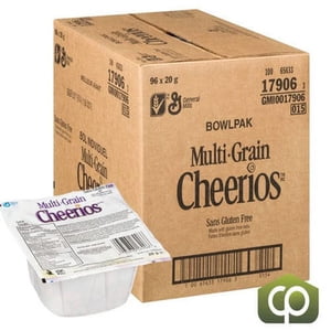 General Mills Cheerio Multigrain Cereal 20g (96/Case) - 4.23 lbs