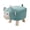 blue monkey, variant on Animal Footstool Portable Footrest Ottoman for Porch, Playroom, Living Room