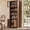 Walnut, variant on OMCHOM 71.6in Bathroom Storage Cabinet 7-Tier Freestanding Tall Organizer with with 4 Doors and 3 Drawer Shelves, Sturdy Multi-Bathroom Cabinet for for Bathroom Laundry Room, Walnut