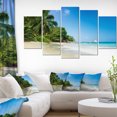 thumbnail image 1 of Beautiful Praslin Island Seychelles - Large Seascape Art Canvas Print, 1 of 1