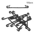 thumbnail image 1 of 100Pcs Grape Grafting Clips Garden Plant Vegetable Vine Fixing Clamp Black, 1 of 8